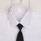 Сорочка для мальчика, нарядная с галстуком, рост 86 см (25), цвет белый  1181_М - Фото 2
