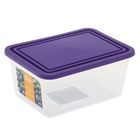 Контейнер пищевой, 800 мл, цвет фиолетовый - Фото 1