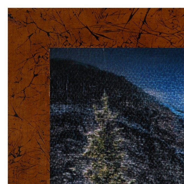 Гобеленовая картина "Горные вершины" 44*64 см рамка микс - фото 1905389124