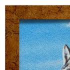 Гобеленовая картина "Волки перед охотой" 44*64 см рамка МИКС - Фото 8