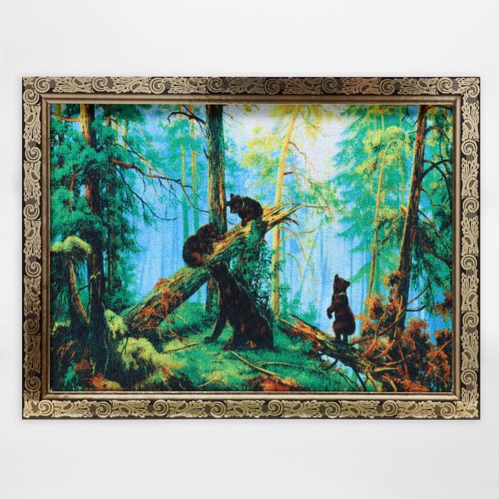 Гобеленовая картина "В сосновом бору" 44х34 см - фото 1883281364