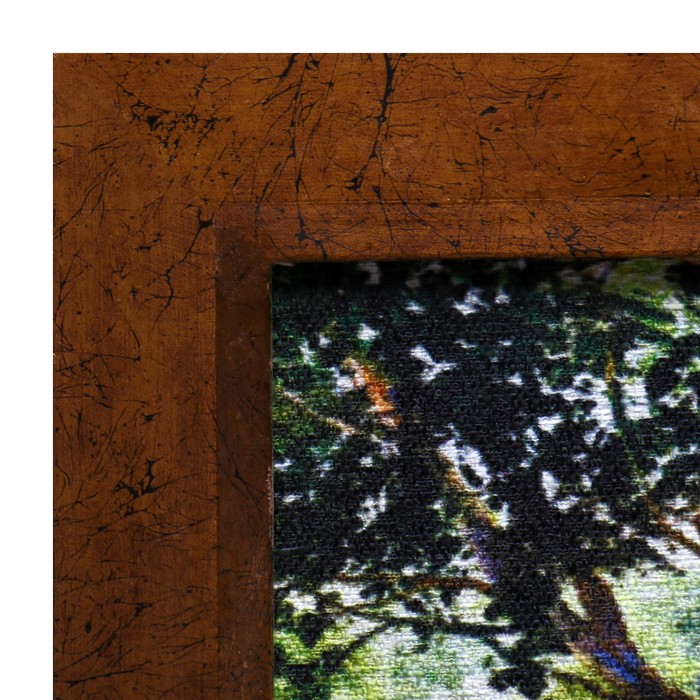 Гобеленовая картина "Галоп" 63*123 см рамка микс - фото 1905389199