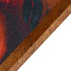 Гобеленовая картина "Корзина с пионами" 53*73 см рамка МИКС - фото 9833912