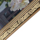 Гобеленовая картина "Пионы на окне" 34*43 см, рама микс - Фото 11