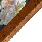 Гобеленовая картина "Пионы на окне" 34*43 см, рама микс - Фото 7