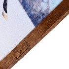 Гобеленовая картина "Три коня" 53*103 см рамка микс - Фото 3