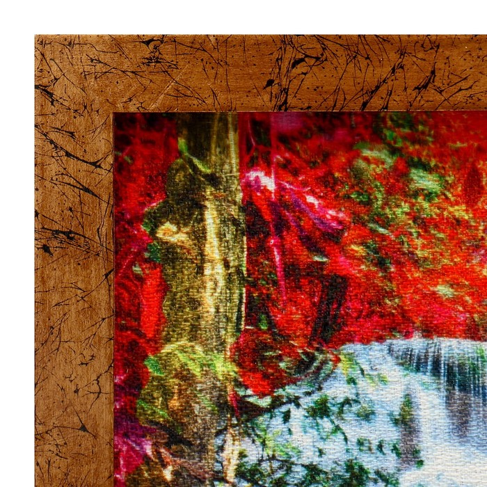 Гобеленовая картина "Пороги" 44*64 см  рамка микс - фото 1883281496