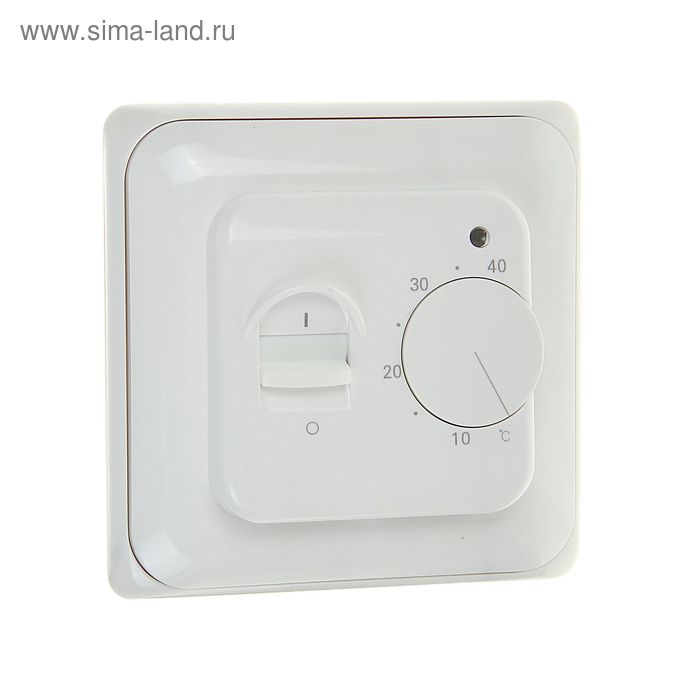 Терморегулятор Grand Meyer MST-3, механический, 3600 Вт, IP20, датчик воздуха, белый - Фото 1