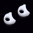 Корректоры - разделители для больших пальцев, силиконовые, 3×3.5 см, пара, белые - Фото 3