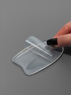 Подпяточники для обуви, на клеевой основе, силиконовые, 9.5×5.5 см, пара, прозрачные - Фото 3