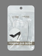 Подпяточники для обуви, на клеевой основе, силиконовые, 9.5×5.5 см, пара, прозрачные - Фото 6
