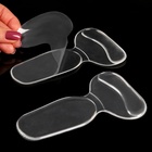 Пяткоудерживатели для обуви, с подпяточником, на клеевой основе, силиконовые, 14 × 8,5 см, пара, цвет прозрачный - Фото 4