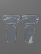 Пяткоудерживатели для обуви, с подпяточником, на клеевой основе, силиконовые, 14×8.5 см, пара, прозрачные - Фото 5