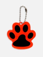 Светоотражающий элемент «Лапка», 5.5×4.8 см, цвет оранжевый - Фото 1