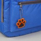 Светоотражающий элемент «Лапка», 5,5 × 4,8 см, цвет оранжевый - Фото 2