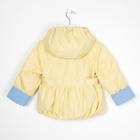 Куртка для девочки "РОМАНТИКА", рост 80 см, цвет лимонный 5 вида 01_М - Фото 5