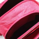 Рюкзак на молнии, 1 отдел, отдел для обуви, наружный карман, цвет розовый/белый - Фото 5
