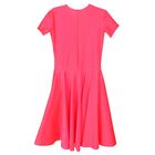 Рейтинговое платье, с коротким рукавом, юбка-солнце, размер 30, цвет красный - Фото 3