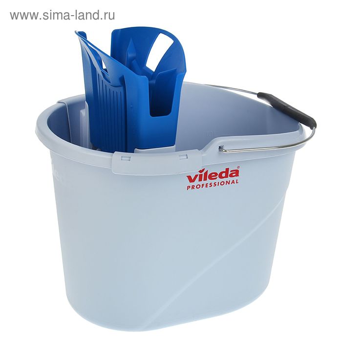 Ведро с системой отжима Vileda УльтраСпид Мини, 10 л, цвет синий - Фото 1
