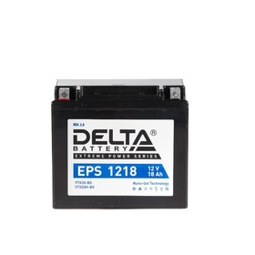 Аккумуляторная батарея Delta EPS 1218 (YTX20-BS, YTX20H-BS) 12 В, 20 Ач прямая (+ -)
