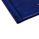 Альбом для монет 125 х 185 мм Calligrata, на 180 монет, ячейка 35 х 35 мм, 12 листов, обложка искусственная кожа, синий - Фото 4