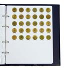 Альбом для монет на кольцах 225 х 265 мм, "Монеты СССР регулярного выпуска 1961-1991", обложка ламинированный картон, 6 листов и 6 цветных картонных вставок - Фото 9