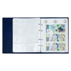 Альбом для монет на кольцах 225×265 мм, «Памятные монеты РФ», обложка искусственная кожа, 13 листов, синий - Фото 15