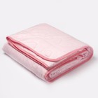 Одеяло "ЭкономьИя" С 8 марта! 140х205 см, цвет розовый, файбер 150 гр/м2, м/ф, сумка - Фото 2