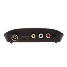 Приставка для цифрового ТВ D-COLOR DC801HD, FullHD, DVB-T2, дисплей, HDMI, RCA, USB, черная - Фото 3