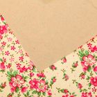 Набор самоклеящихся тканей «Оттенки персикового», 21 × 29.5 см - Фото 3