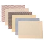 Набор самоклеящихся тканей «Стильная геометрия», 21 × 29.5 см - Фото 1