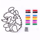 Фреска для самых маленьких «Давай играть!» + блёстки - Фото 4