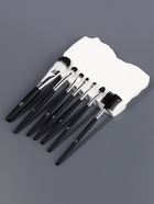 Набор кистей для макияжа SMOKY, 7 шт., чехол на кнопке, чёрный - Фото 3