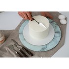 Лопатки - мастихины кондитерские Доляна, 22×2×1.5 см, набор 5 шт., нержавеющая сталь, коричневые - Фото 7