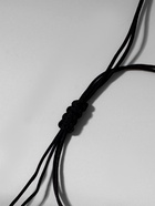 Браслет-оберег «Рука счастья Хамса» хрусталики, цвет чёрно-синий с чернёным серебром, d=8 см - Фото 6