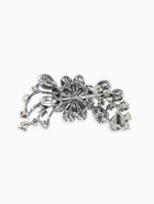 Брошь «Цветок стеклянный», фиолетовая в серебре - Фото 3