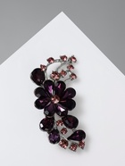 Брошь «Цветок стеклянный», фиолетовая в серебре - Фото 7