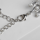 Браслет жемчуг «Цветение», цвет белый в серебре, L=20см - Фото 2