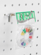 Крючок одинарный для металлической перфорированной панели, d=6 мм, L=10 см, шаг 25 мм, цвет хром - Фото 2