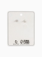 Серьги металл «Цепочки» шарики, цвет серебро 1740361