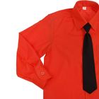 Сорочка для мальчика, нарядная с галстуком, рост 122-128 см (30), цвет кирпич 1181А - Фото 5