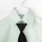 Сорочка для мальчика, нарядная с галстуком, рост 86 см (25), цвет салатовый 1181_М - Фото 2