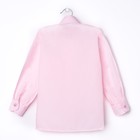 Сорочка для мальчика, рост 146-152 см (34), цвет светло-розовый    181Б - Фото 2