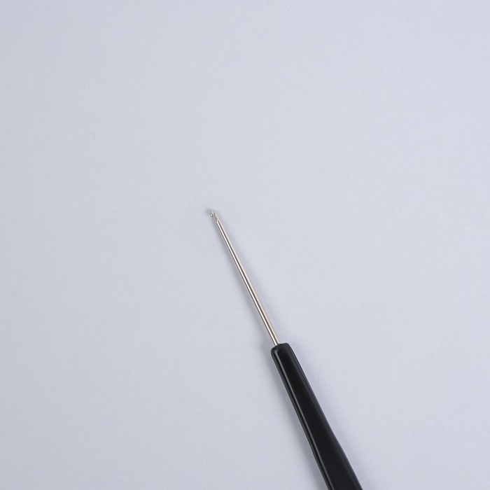 Расчёска для окрашивания, с крючком, 21,5 × 6,2 см, цвет чёрный - фото 1927300696