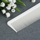 Расчёска антистатическая, комбинированная, цвет белый - Фото 3