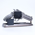 Часы - будильник настольные «Пистолет», дискретный ход, циферблат d-7 см, 13×24 см, АА - Фото 4