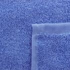 Простыня махровая "Экономь и Я" 1.5 сп. (140х180 см), цвет синий, 100% хлопок, 340 г/м2 - Фото 2