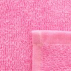 Простыня махровая "Экономь и Я" 2 сп. (180х212 см), цвет розовый, 100% хлопок, 340 г/м2 - Фото 2