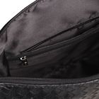 Сумка женская на молнии, 1 отдел, наружный карман, цвет чёрный - Фото 3