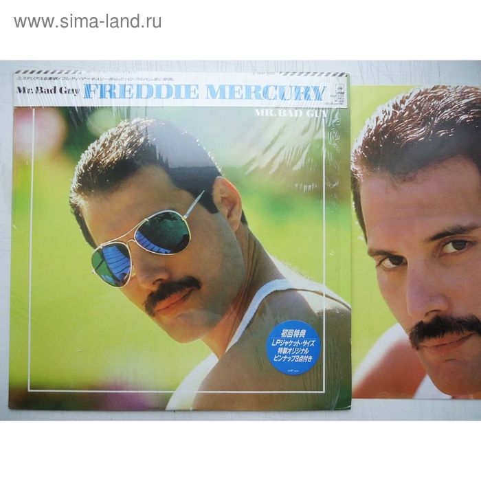 Виниловая пластинка Freddie Mercury Mr. Bad Guy OBI, JP INS - Фото 1